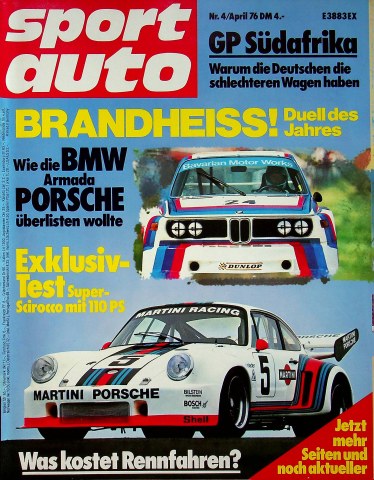 Deckblatt Sport Auto (04/1976)